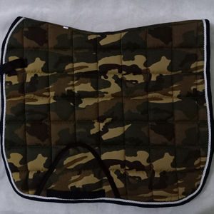 Nouveau design de tapis de selle de cheval de saut de dressage occidental avec remplissage de gel de laine polycoton équitation équitation équitation - Product Image 4