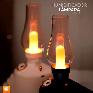 Lámpara Humidificadora, Difusor de Aromaterapia, Aceite Esencial - Colores Surtidos - Product Image 2