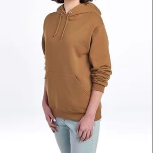 Sudadera con capucha personalizada para hombre, ropa de calle de manga larga de algodón OEM, Sudadera con capucha lisa, tejido de lana suave para hombre con bolsillo canguro - Product Image 1