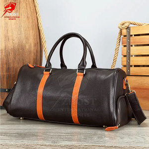 Bolsas de Viaje de Cuero Genuino de Lujo con Logotipo Personalizado, Resistentes, Unisex, Multiusos, para Llevar en Avión, en Venta en Línea - Product Image 2