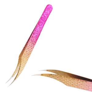 2024 pince à cils fleur antistatique 3D précis professionnel cils Extension fournitures outils de maquillage 100% fermeture - Product Image 6