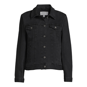 Veste en jean grande taille pour femmes Saison d'hiver Veste en jean délavée décontractée de qualité supérieure personnalisée - Product Image 4