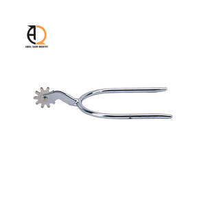 Espuelas de Acero Inoxidable Inglesas de Alta Calidad, Cómodas para Montar a Caballo al Aire Libre, Espuelas Ecuestres Occidentales para Hombres - Product Image 2