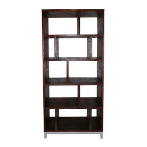 Étagères à livres contemporaines, vitrine minimaliste, étagères à livres en bois rustique, meubles industriels pour la maison moderne, meubles de bureau - Product Image 2