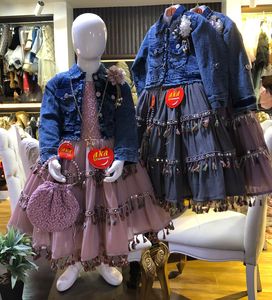 Thread Top Dress with Bag Print Baby Girl Fancy <strong>Frock</strong> <strong>Design</strong> - Product Image 1