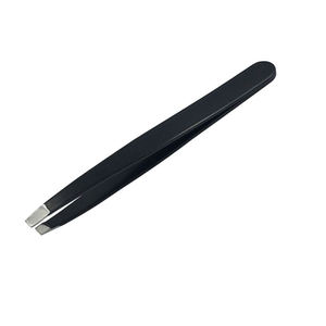 แหนบถอนขนคิ้วสแตนเลสคุณภาพสูงแบบเฉียง ผลิตตามสั่ง สำหรับมืออาชีพ รับผลิตแบรนด์ส่วนตัว - Product Image 4