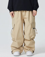 Pantalon de ski d'extérieur d'hiver Vêtements de ski chauds pour femmes Pantalons de neige pour femmes Vêtements de snowboard amples Combinaison imperméable et coupe-vent pour hommes