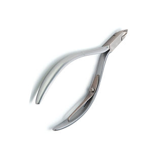 Pince à cuticules à Long manche, dissolvant de peau morte, pince à cuticules avec poignée antidérapante confortable avec ressort unique - Product Image 4