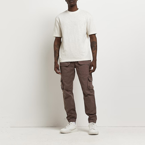 Usine en gros de haute qualité nouveau Design personnalisé Slim hommes Cargo pantalon pantalon meilleur prix bonne qualité - Product Image 2