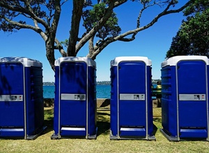 Toilettes mobiles écologiques de luxe pour parcs écologiques et chantiers de construction en métal à vendre - Product Image 4