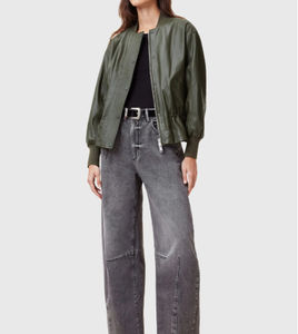 Artículo más vendido Chaqueta de cuero de moda informal para mujer de buena calidad Chaqueta de cuero para mujer de nuevo diseño al por mayor Chaquetas para mujer - Product Image 6