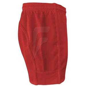 Vêtements de sport, short de rugby uni sportif 100% polyester, séchage rapide, taille élastique, qualité supérieure pour adulte - Product Image 3