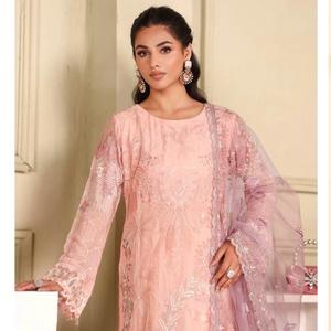 Más vendidos Ramsha bordado gasa colección Vol F27 elegante indio pakistaní vestidos de fiesta para mujeres - Product Image 1