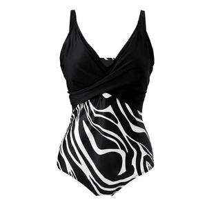 ชุดว่ายน้ำชิ้นเดียวทรงหลวม OEM ออกแบบมาสำหรับผู้หญิงที่มั่นใจกำลังมองหาสไตล์การว่ายน้ำและใส่ได้พอดี - Product Image 1
