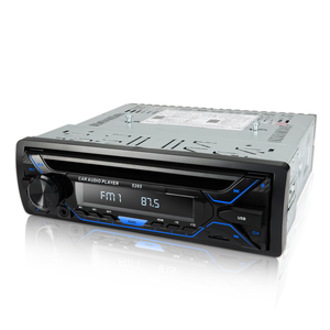 Tốt nhất bán 1 DIN xe máy nghe nhạc MP3 với LCD hiển thị điều khiển từ xa cổng USB <span class=keywords><strong>FM</strong></span> Transmitter bt-stereo di động hệ thống âm thanh - Product Image 1