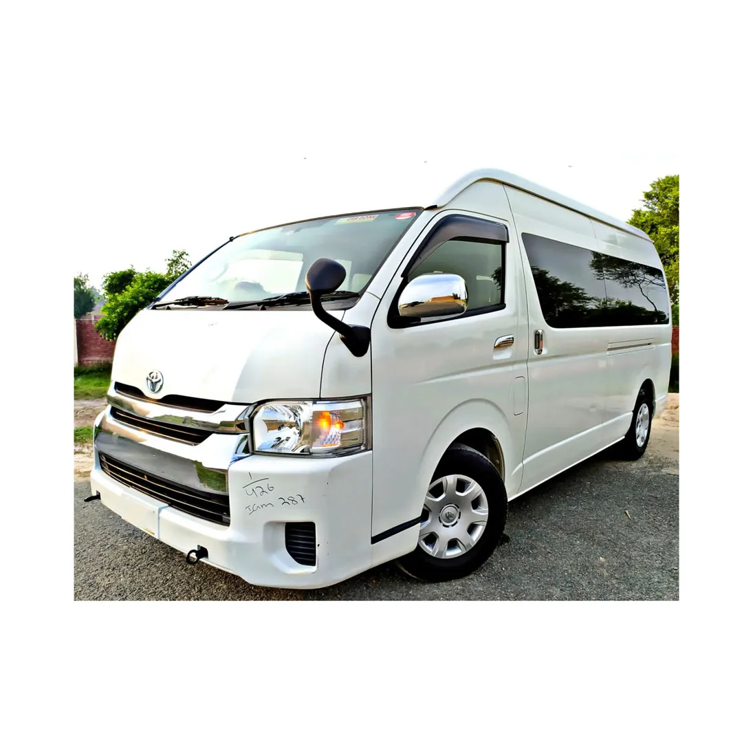 Precio de fabricación Diesel y Gasolina TOYOTAI Hiace Modelo 17 Asientos Mini Bus en Venta