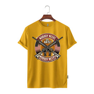 Camiseta Personalizada con Logotipo para Hombre 2026, Fabricante y Proveedor Mayorista de Ropa de Algodón de Moda OEM de Bangladesh, Serigrafía Frontal - Product Image 1