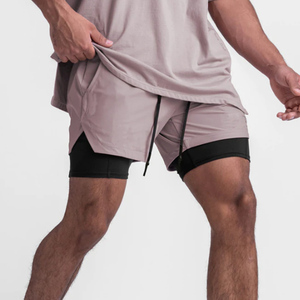 Shorts de Baño para Hombre, Tejidos, de Color Sólido, con Bolsillos, de Secado Rápido, Cintura Elástica, Producción Harry Johnson - Product Image 1