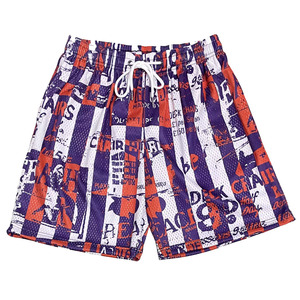 <b>Top</b> Trending 100% Polyester Breathable <b>Woolen</b> Shorts Men Women Custom OEM Design Digital Printing Solid Pattern Low MOQ - Product Image 2