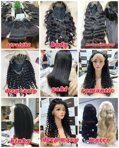 Perruque vietnamienne Extensions de cheveux humains brésiliens Bundle en Deep Natural Kinky Curl Styles Cheveux raides - Product Image 6