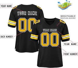 2025 camisetas para hombre #1Hurts #11 marrón #62 Kelce camisetas de fútbol americano uniforme bordado cosido - Product Image 6