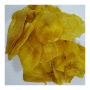 Snack de frutas tropicales de Vietnam, Jaca seca suave con color amarillo y textura masticable, Chips de sabor natural, embalaje a granel - Product Image 5