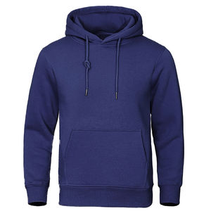 Sudadera con capucha de algodón ODM OEM para hombre Sudadera con capucha bordada lisa de lujo Estilo personalizado de alta calidad - Product Image 3