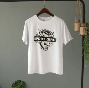 Camiseta de Cuello Redondo Corta de Alta Calidad con Logotipo Personalizado, Impresión de Pantalla DTG, 100% Algodón, Lisa, para Hombre - Product Image 3