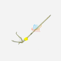 Applicateur de clips laparoscopiques réutilisables en acier inoxydable OldMed à double action pour la chirurgie ORL, certifié CE, fournitures médicales