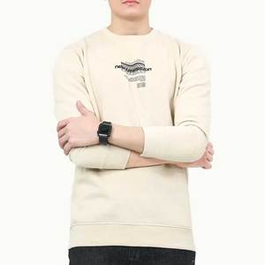 เสื้อสเวตเตอร์คอกลมผ้าขนแกะคุณภาพสูงสำหรับผู้ชายเสื้อสเวตเตอร์ผ้าฝ้าย100% ไซส์6XL - Product Image 6