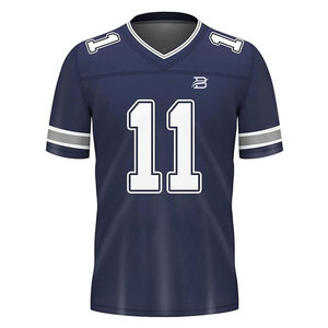 Maillot de football américain confortable à manches courtes pour hommes, grande taille, vêtements de sport, maillot de football américain à vendre - Product Image 1