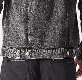 Chaqueta vaquera para hombre de buen fabricante, totalmente personalizada, superventas, chaqueta vaquera antiarrugas de tendencia superior para hombre con alta calidad - Product Image 4