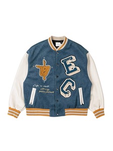 Écusson de broderie personnalisé vestes d'université vintage veste universitaire en chenille de haute qualité pour hommes - Product Image 2