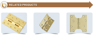 Bisagras a tope con acabado de latón de 75mm de tamaño personalizado de calidad superior para puertas, los mejores proveedores del mundo, expertos en ventas - Product Image 3