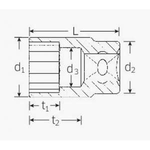 Llaves de Tubo Largas Stahlwille de 1/2'' Pulgadas - Product Image 2