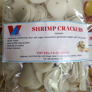 Cracker orgánico Camarón snack alta tasa de camarones gambas Venta caliente Vietnam gambas cracker snack - Product Image 3