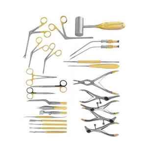 Médico Ent oído garganta nariz herramientas de cirugía plástica conjunto de instrumentos de rinoplastia de acero inoxidable quirúrgico - Product Image 1