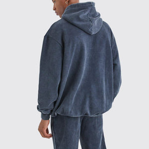 Clothing Manufacturers' Latest Acid Washed <b>Men</b> <b>Hoodies</b> New Arrival Heavyweight Plus Size <b>Oversized</b> Pullover <b>Hoodies</b> Low Price - Product Image 3