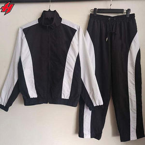 Conjuntos Deportivos de Invierno de Alta Calidad al por Mayor, Estampados, Antibacterianos, de Spandex/Poliéster, 100% Poliéster, con Cremallera, 2 Piezas, con Capucha - Product Image 1