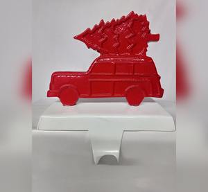 High Demand Customized Christmas Metal <b>Stocking</b> Holder with Decorative Hook Wholesale <b>Xmas</b> Display for Holiday Use - Product Image 4