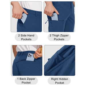Pantalons décontractés légers en coton pour hommes Fournisseur de pantalons quotidiens confortables Pantalons de travail respirants en coton pour hommes au Pakistan - Product Image 4