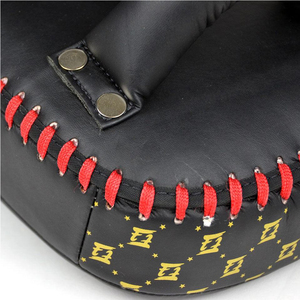Almohadillas personalizadas de boxeo MMA Focus Thai Kick Pads Entrenamiento de boxeo Fighting Kick Pad Curved Punching Kick pad - Product Image 4