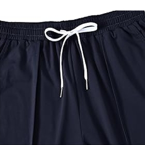 Ensemble short et t-shirt de sport d'été respirant personnalisé pour hommes Ensemble de t-shirts tricotés décontractés à manches courtes unies - Product Image 3