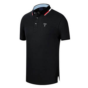 Camisas de Golf para Hombre de Talla Grande, 100% Algodón, Transpirables, de Secado Rápido, con Logotipo Personalizado, Tejidas, Casuales, Estampadas, a Precio Competitivo - Product Image 3