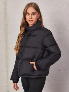 Chaqueta acolchada de alta calidad para mujer, nuevo abrigo acolchado de moda para mujer, chaquetas acolchadas impermeables de invierno con burbujas - Product Image 3