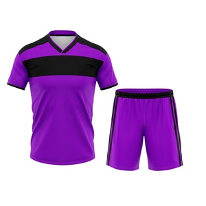 Uniforme de Fútbol Profesional para Hombre, Manga Corta, Transpirable, Ligero para Verano, Talla Personalizada y Color Sólido - Product Image 6