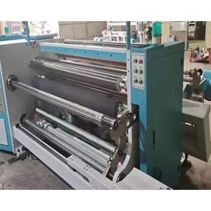 INSTAFLEX PACKAGING Rebobinadora de corte de 1900 mm, velocidad de 450 m/min, PLC Delta, motorreductor, bomba, rodamientos, núcleos, máquina de procesamiento de papel - Product Image 2