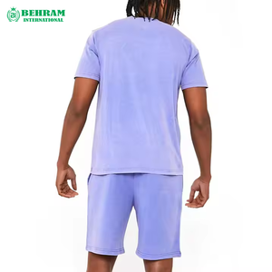 T-shirts pour hommes grande taille à col rond, 100% coton, écologiques, respirants, coupe ample, pour la gym et l'entraînement, vente en gros à bas prix - Product Image 4