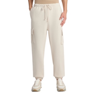 Pantalon de jogging d'été personnalisé de haute qualité unisexe, décontracté, délavé, style sport, coupe ample, pantalon cargo droit pour homme 2026 - Product Image 1