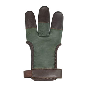 Calidad Premium 2025 Guantes de cuero de Tiro con Arco personalizables Accesorios personalizados Transpirable a prueba de viento Uso al aire libre Profesional confiable - Product Image 2